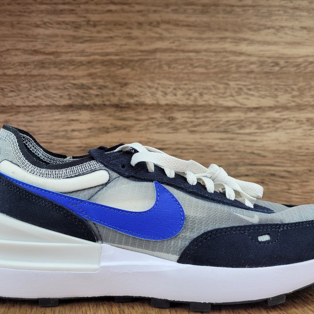 Nike Waffle One SE Shoes Phantom Hyper Royal DD8014-003 Men's Size 9